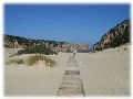 Spiaggia di Cala Domestica. Ingrandisci l'immagine e accedi alla galleria delle foto.